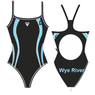 Finz Wye River SLSC Bathers - Girls one piece
