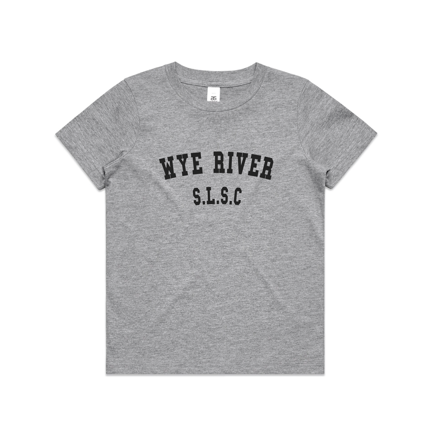 Kids Wye River SLSC text collection short sleeve tee