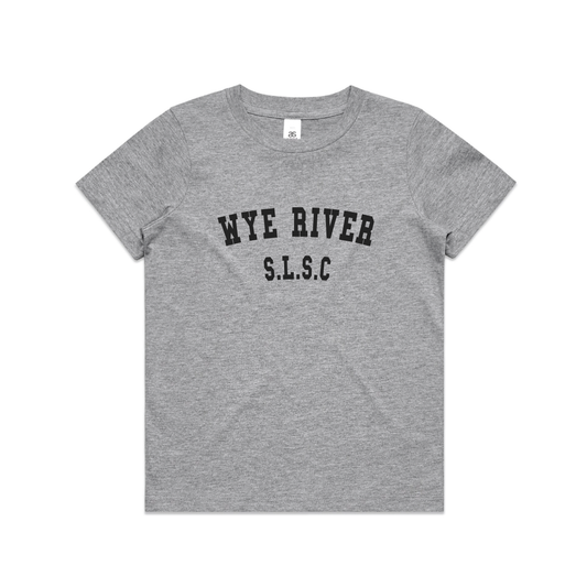 Kids Wye River SLSC text collection short sleeve tee
